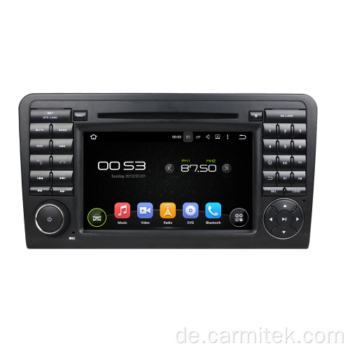 2 Din Android für ML CLASS W164 2005-2012